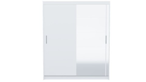 SZAFA FARO DRZWI PRZESUWNE LUSTRO 180CM BIEL MAT SZAFA FARO DRZWI PRZESUWNE LUSTRO 180CM BIEL MAT
