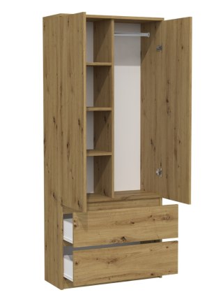 SZAFA MALWA SS-90 - DĄB ARTISAN