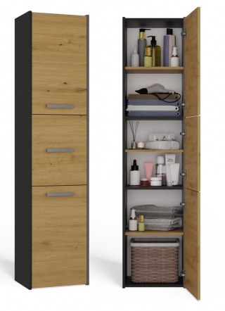 Słupek łazienkowy Sara S43 ANTRACYT ARTISAN