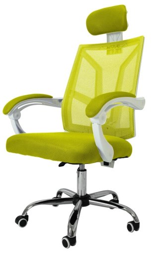 Fotel Scorpio SCORPIO BIAŁY ZIELONY