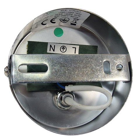 Lampa kinkiet VIRGO VIRGO CZARNY CHROM Lampa kinkiet VIRGO VIRGO CZARNY CHROM