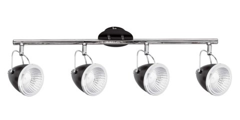 Lampa sufitowa OLIVER 4C CZARNY CHROM Lampa sufitowa OLIVER 4C CZARNY CHROM