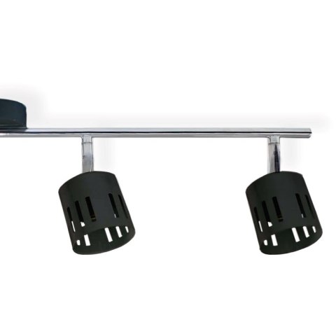 Lampa sufitowa ULRIKA 4C CZARNY CHROM