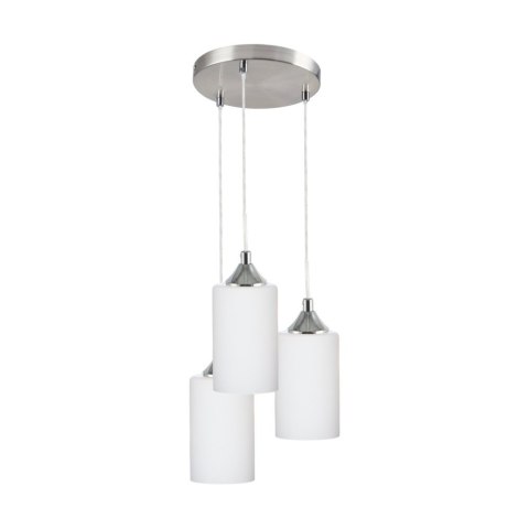 Lampa wisząca BOSCO 6 BIAŁY SATYNA