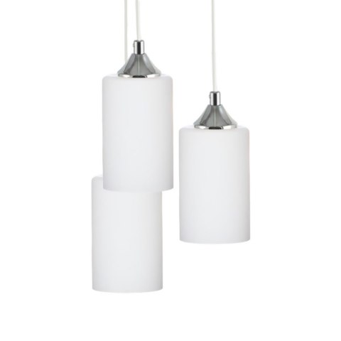 Lampa wisząca BOSCO 6 BIAŁY SATYNA