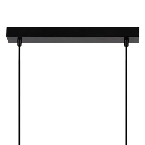 Lampa wisząca PIPE 2 CZARNY ORZECH