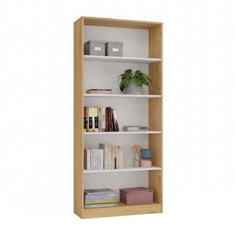 Regał Onyx R80 DĄB ARTISAN BIEL Regał Onyx R80 DĄB ARTISAN BIEL
