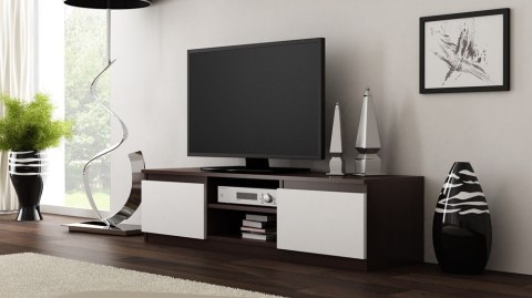 STOLIK RTV MALWA 140 - WENGE / BIEL STOLIK RTV MALWA 140 - WENGE / BIEL