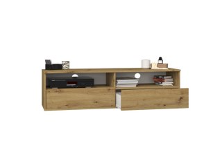 STOLIK RTV RUMBA 140 - DĄB ARTISAN