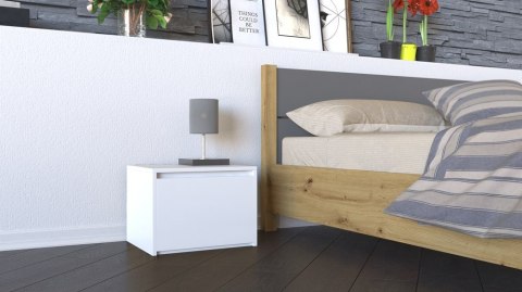 SZAFKA NOCNA KARO K1 - BIEL MAT SZAFKA NOCNA KARO K1 - BIEL MAT