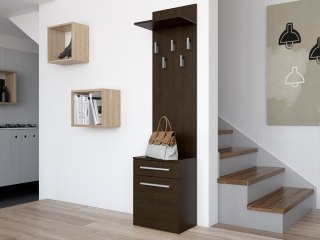 WIESZAK SZAFKA NA BUTY DUO WENGE