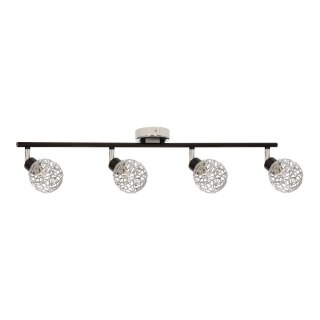 Lampa sufitowa VIRGO 4 CZARNY CHROM