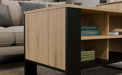 Stolik Modern 4P DĄB ARTISAN CZARNY Stolik Modern 4P DĄB ARTISAN CZARNY